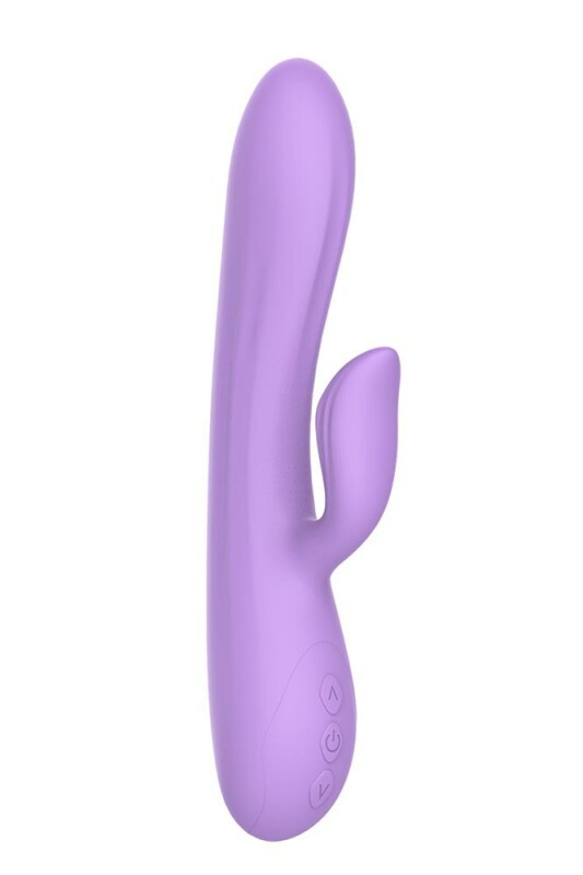 Вібратор-кролик Dream Toys Essentials фіолетовий, 22.8 х 4.4 см