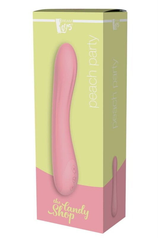 Вібратор Dream Toys Peach Party вагінальний, рожевий, 22.8 х 4.4 см - Зображення 1
