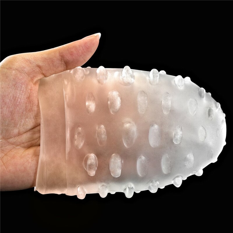 Мастурбатор яйце нереалістичний Giant Egg Masturbator білий, 13 см х 7 см - Изображение 4