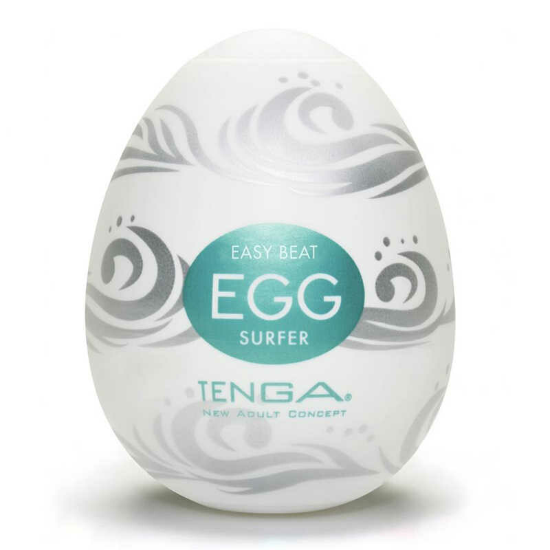 Мастурбатор Tenga Egg Surfer, білий