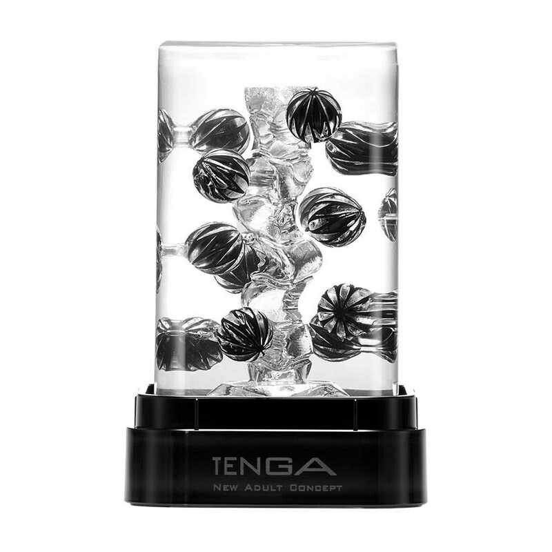 Мастурбатор Tenga Crysta Ball прозорий, 12 х 5 см - Зображення 1