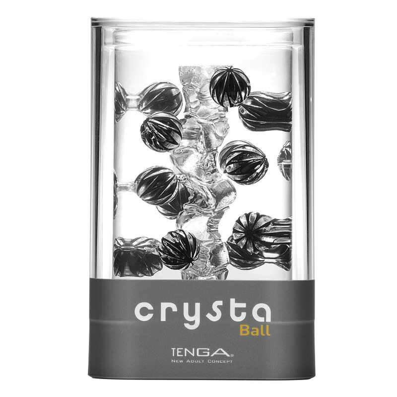 Мастурбатор Tenga Crysta Ball прозорий, 12 х 5 см - Зображення 3