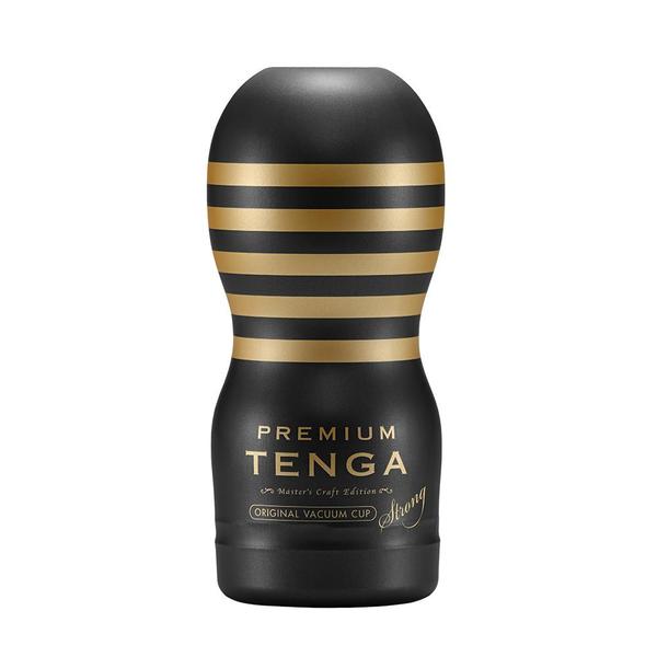 Мастурбатор Tenga Premium із вакуумною стимуляцією чорний, 14.7 см х 4.5 см - Изображение 2