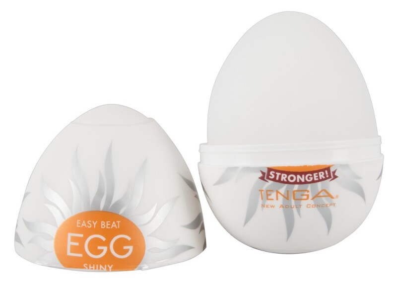 Мастурбатор Tenga Egg Shiny, білий - Зображення 1