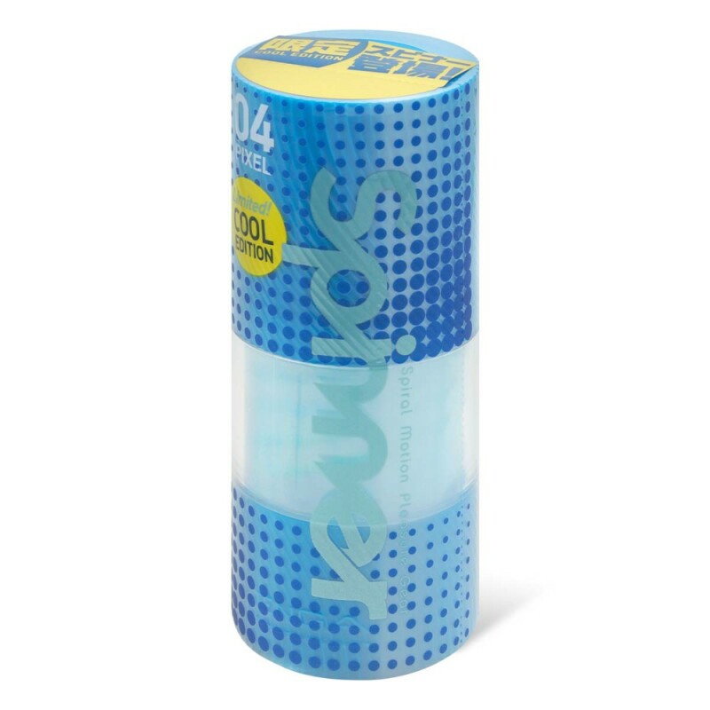 Mастурбатор спіральний Tenga Spinner 04 Pixel нереалістичний, у колбі, 13 см х 4 см - Зображення 5