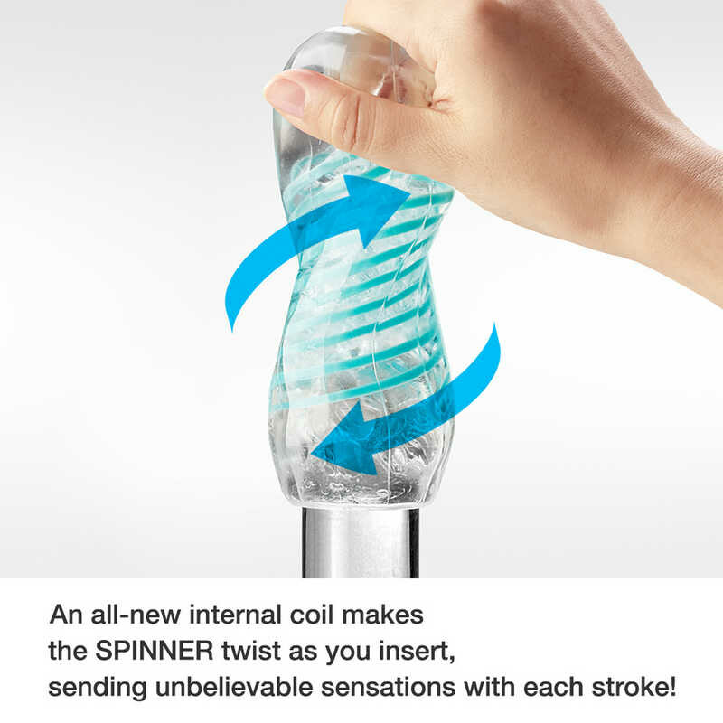 Mастурбатор спіральний Tenga Spinner 06 Brick нереалістичний, у колбі, 13 см х 4 см - Изображение 3