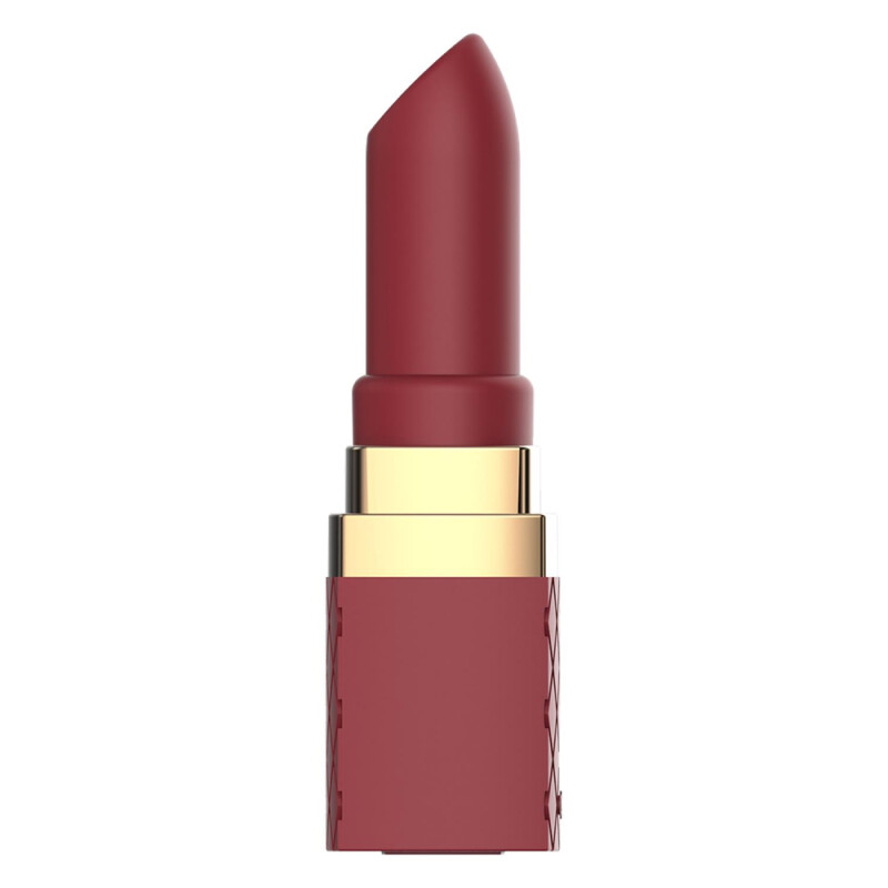 Вібратор для клітора Dream Toys Stacey у вигляді помади, бордовий, 8.6 х 2.4 см - Изображение 2