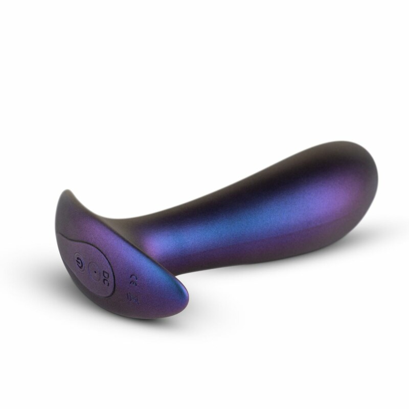 Анальний вібратор для точки P з пультом керування EasyToys фіолетовий, 12 см х 3.2 см - Зображення 1