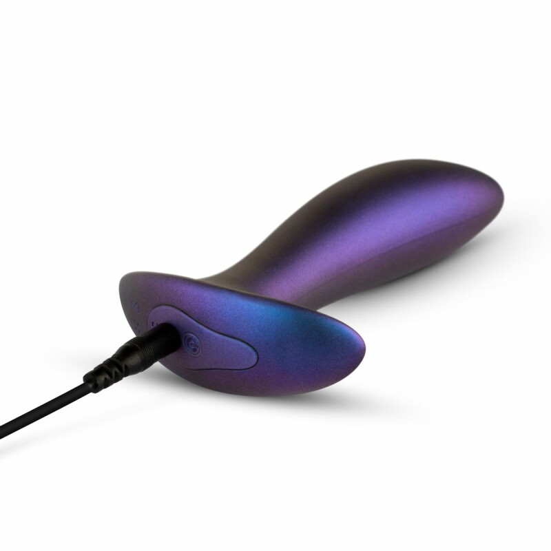 Анальний вібратор для точки P з пультом керування EasyToys фіолетовий, 12 см х 3.2 см - Зображення 2