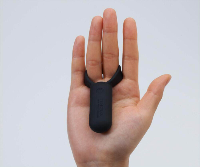 Кільце ерекційне для члена Tenga SVR з вібрацією, чорне, 1.6 × 3.8 × 9 см - Зображення 3