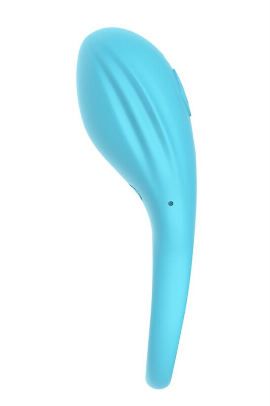 Ерекційне віброкільце Dream Toys The Candy Shop блакитне, 9.6 х 3.6 см - Зображення 3