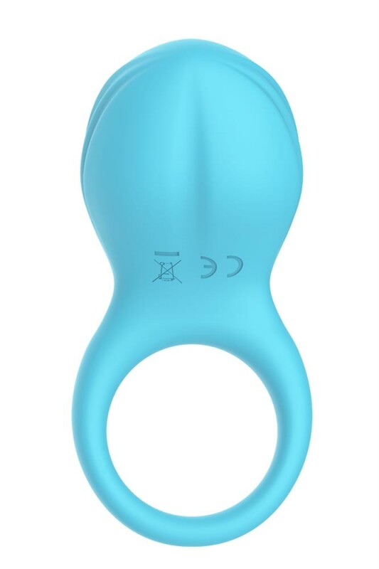 Ерекційне віброкільце Dream Toys The Candy Shop блакитне, 9.6 х 3.6 см - Зображення 5