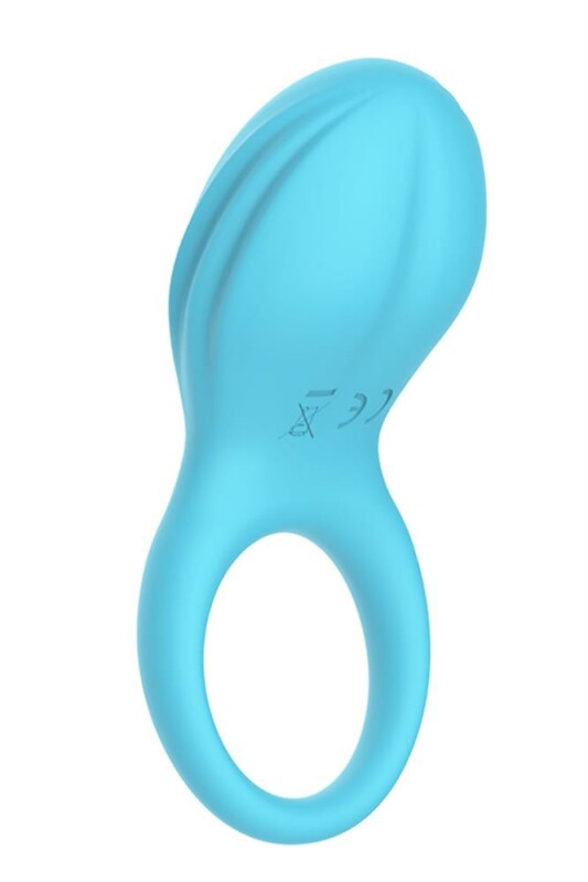 Ерекційне віброкільце Dream Toys The Candy Shop блакитне, 9.6 х 3.6 см - Зображення 6