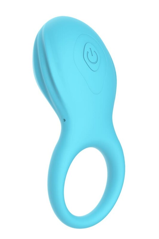 Ерекційне віброкільце Dream Toys The Candy Shop блакитне, 9.6 х 3.6 см
