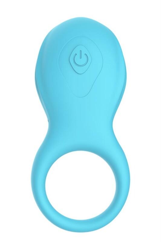 Ерекційне віброкільце Dream Toys The Candy Shop блакитне, 9.6 х 3.6 см - Зображення 2