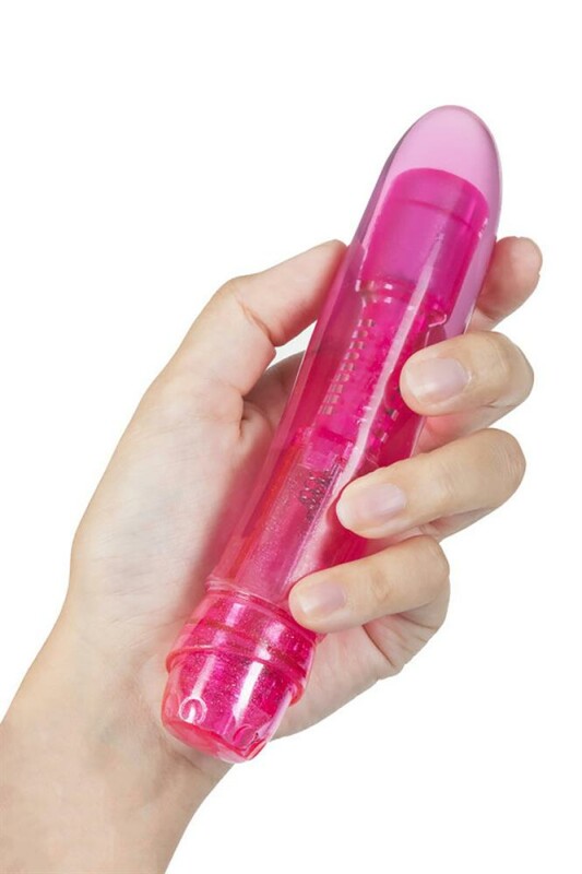 Вібратор Blush напівпрозорий, рожевий, 15.8 х 3 см - Зображення 2