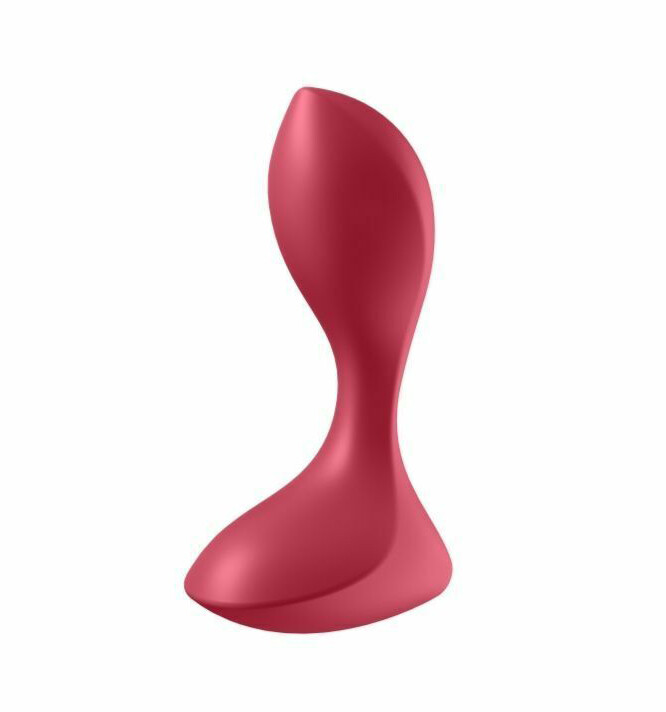 Анальний вібратор Satisfyer Backdoor Lover червоний, 11.2 х 4.1 см
