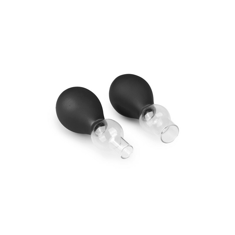 Вакуумні помпи для сосків EasyToys чорні, 6.2 см х 0.6-1.2 см - Зображення 2