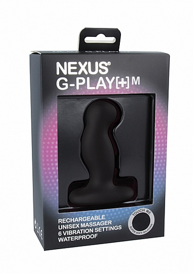 Анальний вібромасажер Nexus чорний, розмір M 7.3 х 3 см - Зображення 1
