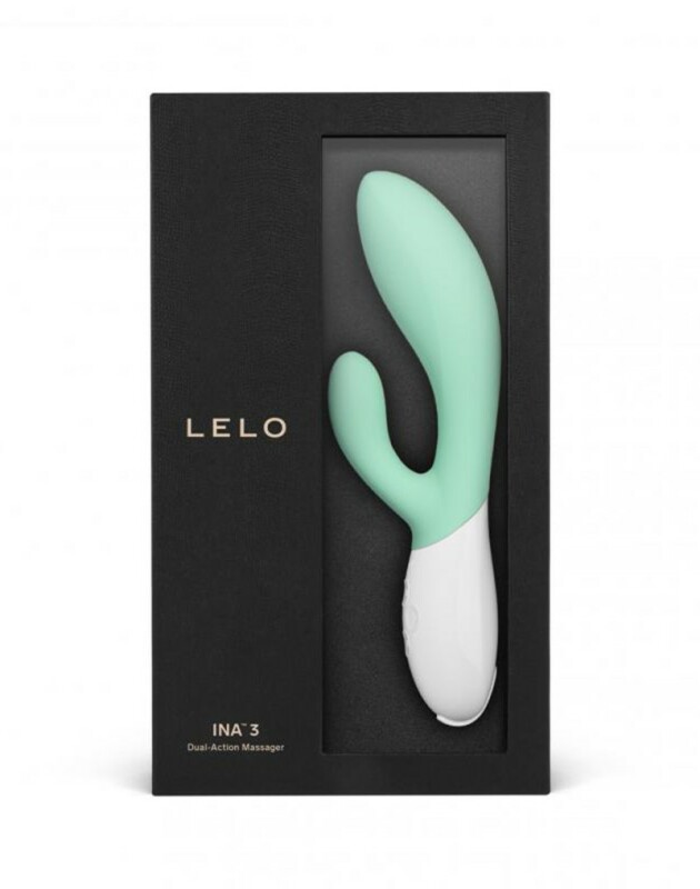 Вібратор-кролик LELO INA 3, бірюзовий - Зображення 2