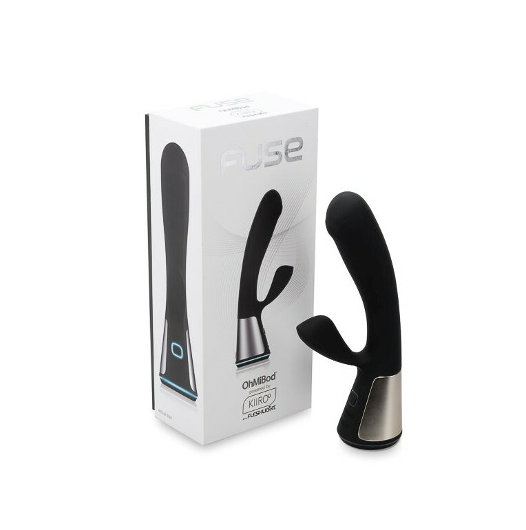 Вібратор-кролик Ohmibod Fuse з інтерактивним підключенням, чорний, 18 х 3.4 см - Изображение 2