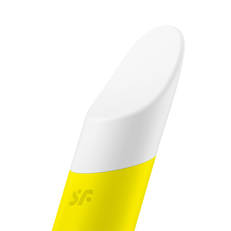 Віброкуля Satisfyer Ultra Power Bullet 7 жовта, 13.5 х 2.4 см - Зображення 3