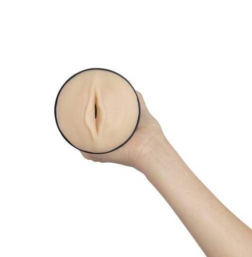 Мастурбатор вагіна реалістичний Kiiroo Feel Stroker, кібершкіра, бежевий, 22 см х 8.4 см - Изображение 5