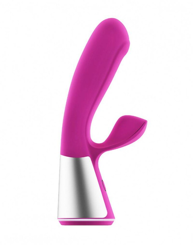 Вібратор-кролик Ohmibod Fuse з інтерактивним підключенням, рожевий, 18 х 3.4 см - Изображение 4