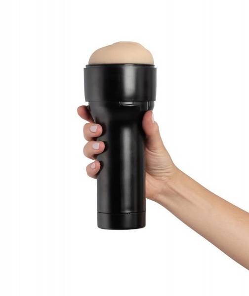 Мастурбатор вагіна реалістичний Kiiroo Feel Stroker, кібершкіра, бежевий, 22 см х 8.4 см - Изображение 4
