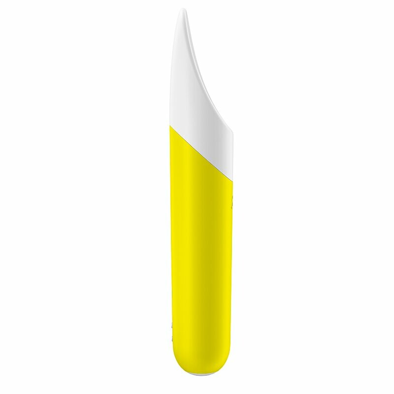 Віброкуля Satisfyer Ultra Power Bullet 7 жовта, 13.5 х 2.4 см - Зображення 2