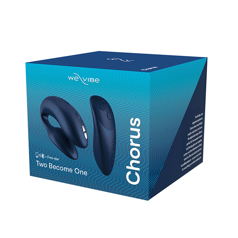 Вібратор для пар We-Vibe (Вівайб) Chorus, синій - Изображение 1