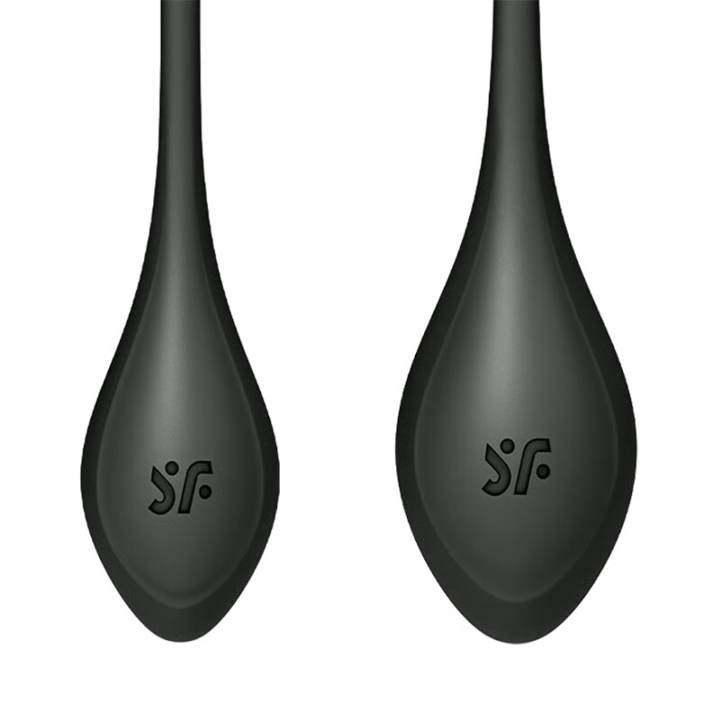 Набір вагінальних кульок Satisfyer Yoni Power 2 чорні, 3 шт - Изображение 3