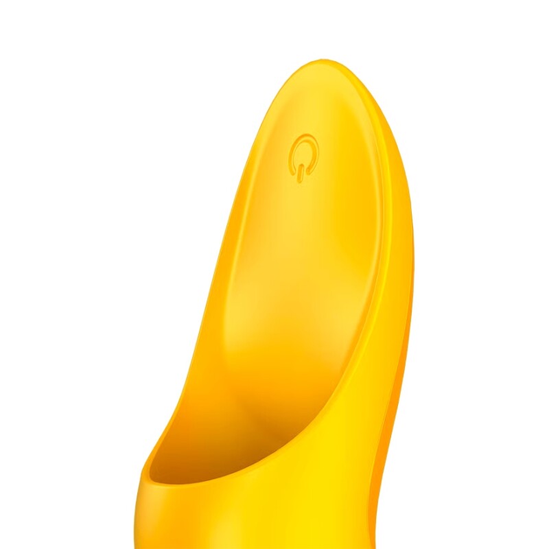 Вібратор на палець Satisfyer Teaser жовтий, 12 х 3.5 см - Изображение 3