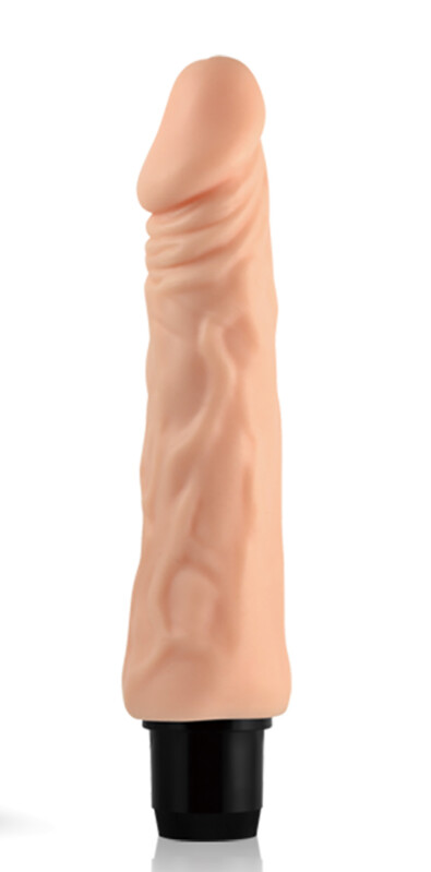 Вібратор реалістичний LoveToy бежевий, 20 х 4 см