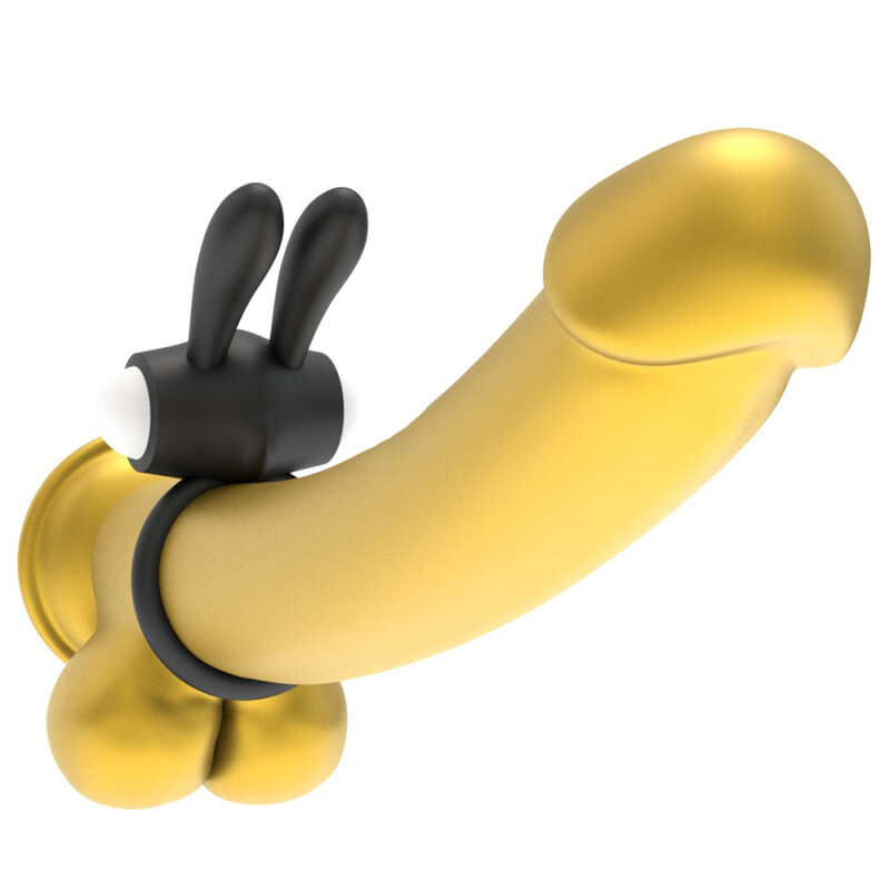 Ерекційне вібро кільце на пеніс Lovetoy Power Clit Cockring, чорне - Изображение 5