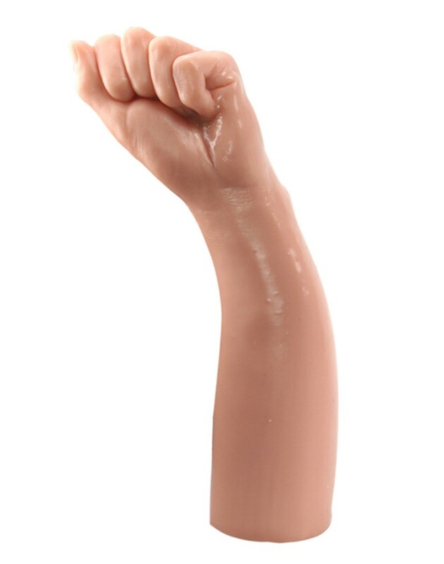 Рука для фістингу Lovetoy King Size, бежева, 31 х 7 см - Зображення 2