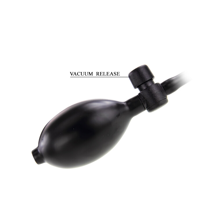 Вібратор реалістичний з накачуванням Inflatable Vibrator, 19 см - Зображення 8
