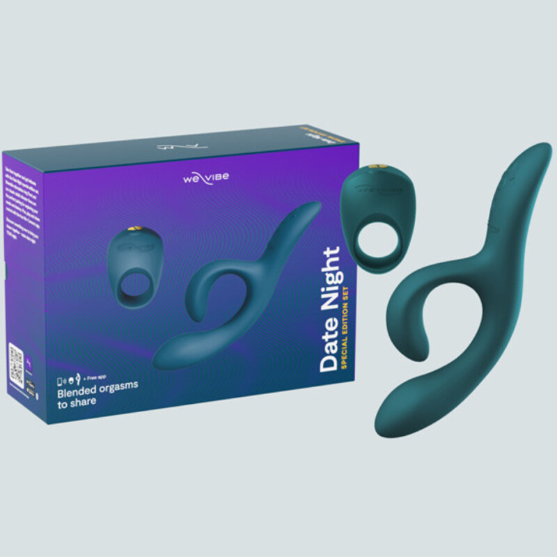 Набір We-Vibe Date Night кільце Pivot та вібратор Nova 2, зеленого кольору - Зображення 2