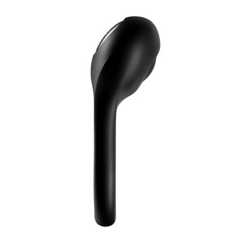 Ерекційне віброкільце Satisfyer Majestic Duo багатошвидкісне, чорне, 11.9 х 3.3 см - Изображение 3
