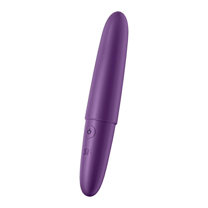 Віброкуля багатошвидкісна Satisfyer Ultra Power Bullet 6 фіолетова, 12.7 х 2.2 см
