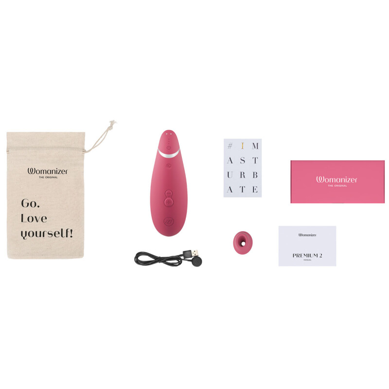 Womanizer Premium 2 безконтактний кліторальний стимулятор (Вуманайзер Преміум 2), рожевий - Изображение 9