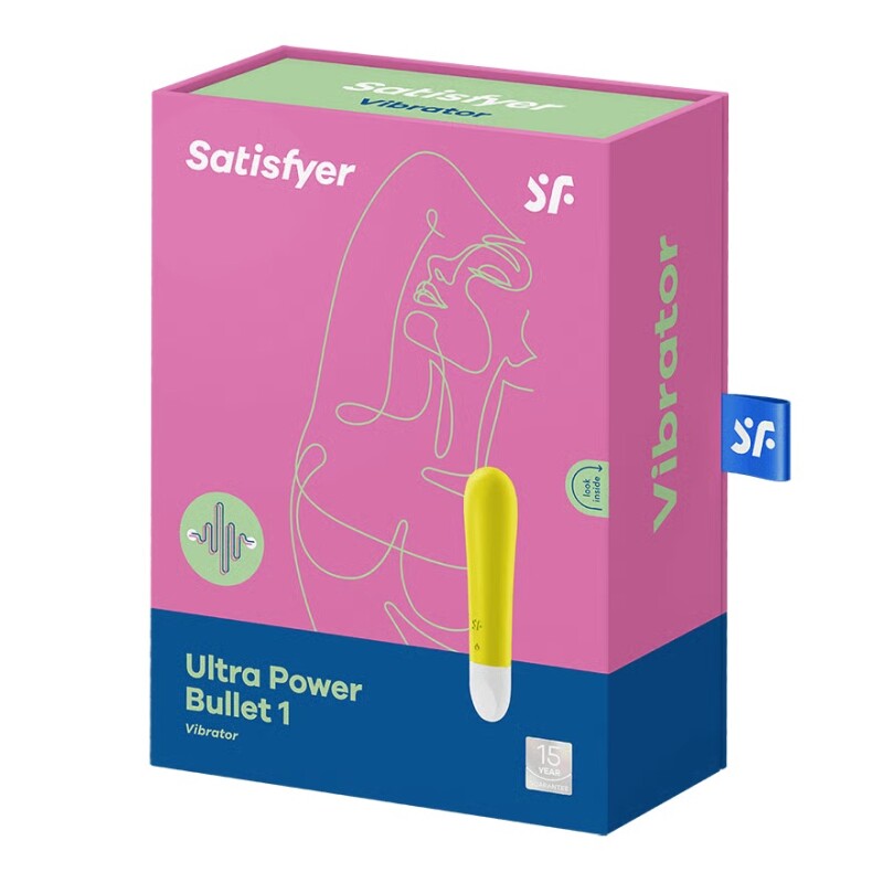 Віброкуля Satisfyer Ultra Power Bullet 1 червона, 10.6 х 2.4 см - Зображення 1