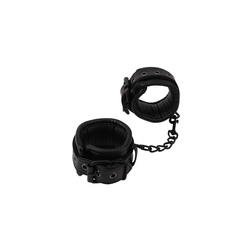 Наручники Fierce Feuphoria Deluxe зі шкірозамінника PU, чорні - Зображення 5