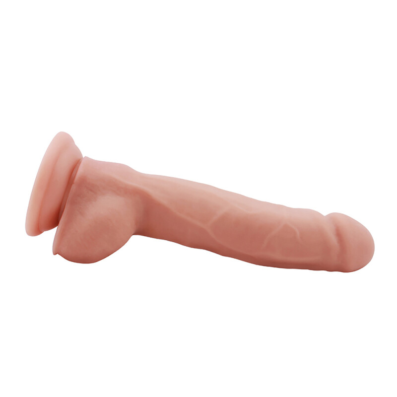 Фалоімітатор на присосці Dream Toys Mr Dixx з подвійною щільністю бежевий, 23 х 4.3 см - Изображение 3