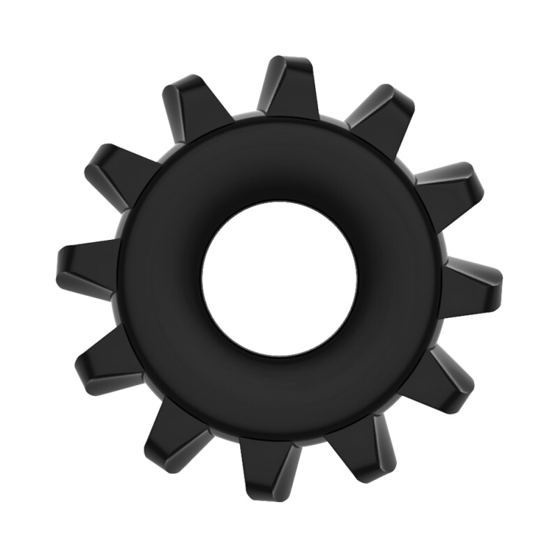 Кільце ерекційне Power Plus Cockring 3, чорне - Изображение 1