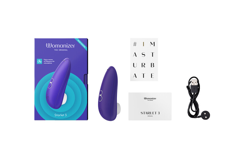 Безконтактний стимулятор клітора Starlet 3 Indigo Womanizer - Изображение 7