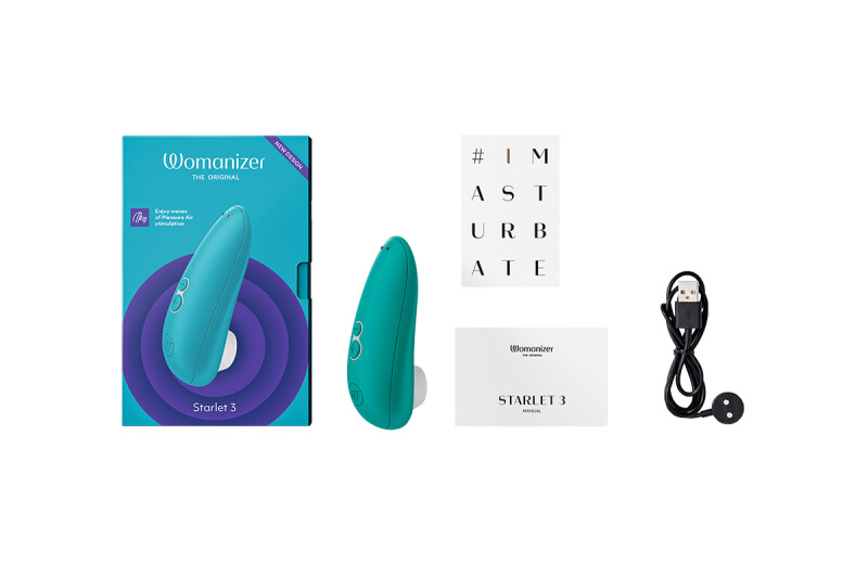 Безконтактний стимулятор клітора Starlet 3 Turquoise Womanizer - Изображение 7