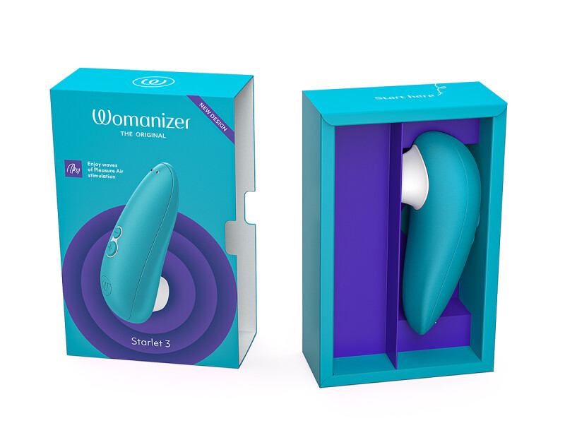 Безконтактний стимулятор клітора Starlet 3 Turquoise Womanizer - Изображение 8