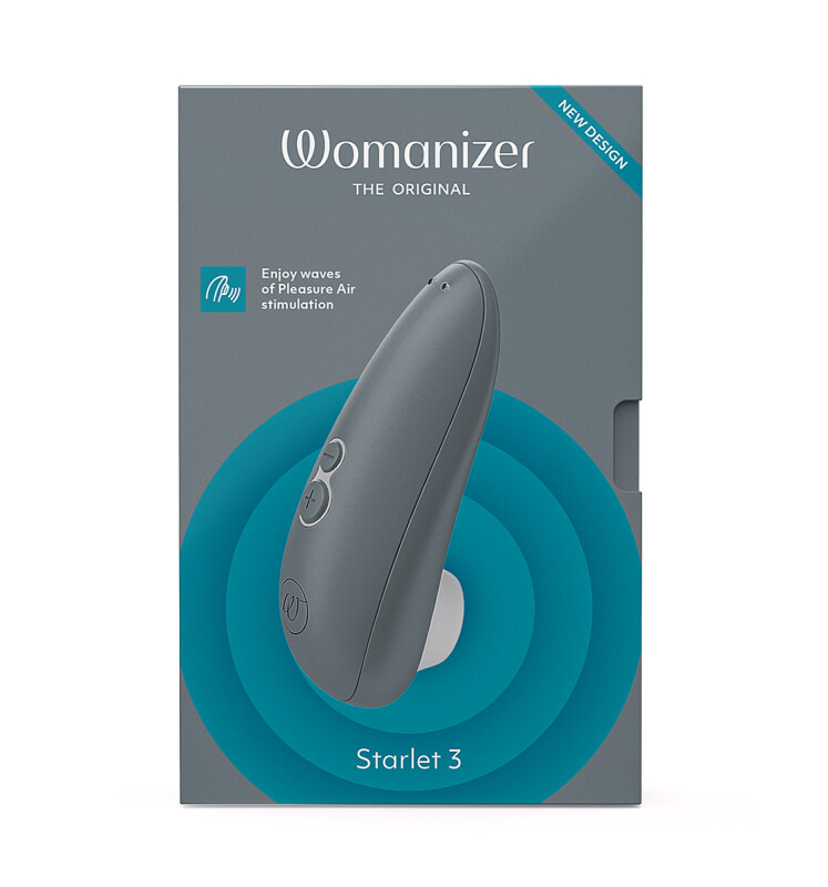 Безконтактний стимулятор клітора Starlet 3 Gray Womanizer - Зображення 9