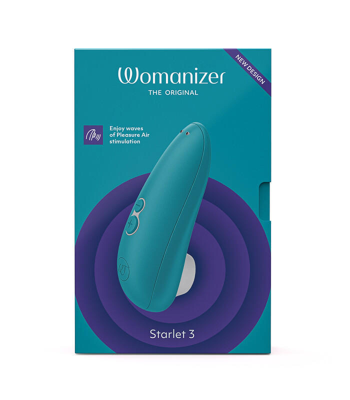Безконтактний стимулятор клітора Starlet 3 Turquoise Womanizer - Изображение 9